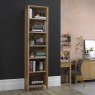 Palermo Oak Narrow Bookcase