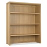 Bentley Designs Bergen Oak Wide Top Unit- front angle