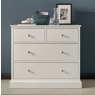 Rivendell White 2+2 Drawer Chest