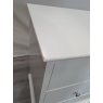 Rivendell White 2+2 Drawer Chest - Grade A3 - Ref #0542 Rivendell White 2+2 Drawer Chest - Grade A3 - Ref #0542