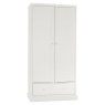 Rivendell White Double Wardrobe Rivendell White Double Wardrobe