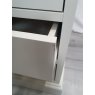 Rivendell Soft Grey 3 Drawer Nightstand - Grade A3 - Ref #0527 Rivendell Soft Grey 3 Drawer Nightstand - Grade A3 - Ref #0527