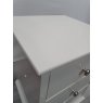 Rivendell Soft Grey 3 Drawer Nightstand - Grade A3 - Ref #0527 Rivendell Soft Grey 3 Drawer Nightstand - Grade A3 - Ref #0527