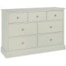 Rivendell Soft Grey 3+4 Drawer Chest Rivendell Soft Grey 3+4 Drawer Chest