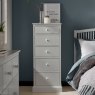 Rivendell Soft Grey 5 Drawer Tall Chest