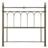 Krystal Antique Brass Headboard Double 135cm