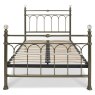 Krystal Antique Brass Bedstead Double 135cm Krystal Antique Brass Bedstead Double 135cm