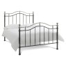 Chloe Black & Shiny Nickel Bedstead Double 135cm