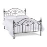 Elena Black Nickel Bedstead Small Double 122cm Elena Black Nickel Bedstead Small Double 122cm