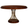 140Cm Round Dining Table - Cherry