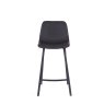 Vintage Black Pu Counter Stool Vintage Black Pu Counter Stool