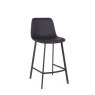 Vintage Black Pu Counter Stool Vintage Black Pu Counter Stool