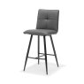 Capo Grey Pu Counter Stool