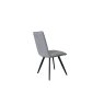 Capo Ivory Pu Chair with Metal Leg Capo Ivory Pu Chair with Metal Leg
