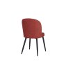 Clio Red Fabric Chair with Antracite Grey Metal Leg Clio Red Fabric Chair with Antracite Grey Metal Leg