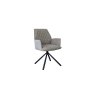 George Ivory Dining Chair with Metal Leg George Ivory Dining Chair with Metal Leg
